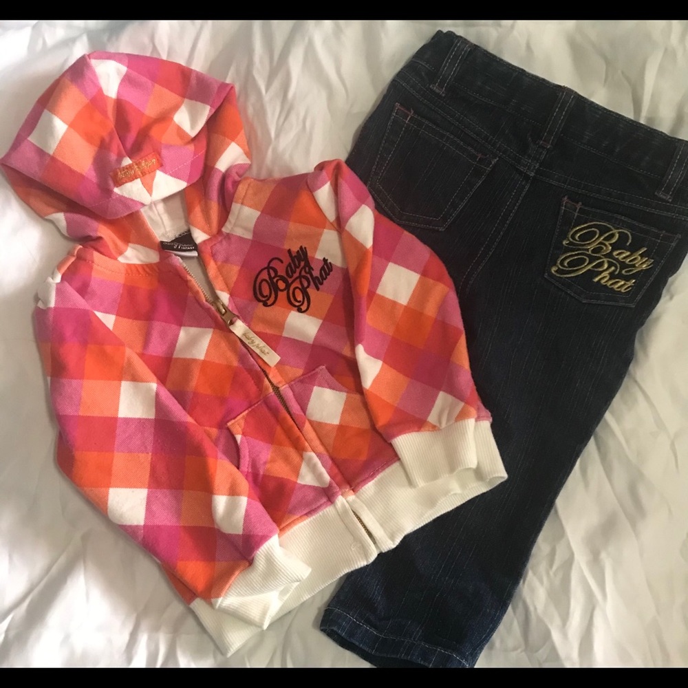 Baby Phat Outfit Hoodie and Jeans